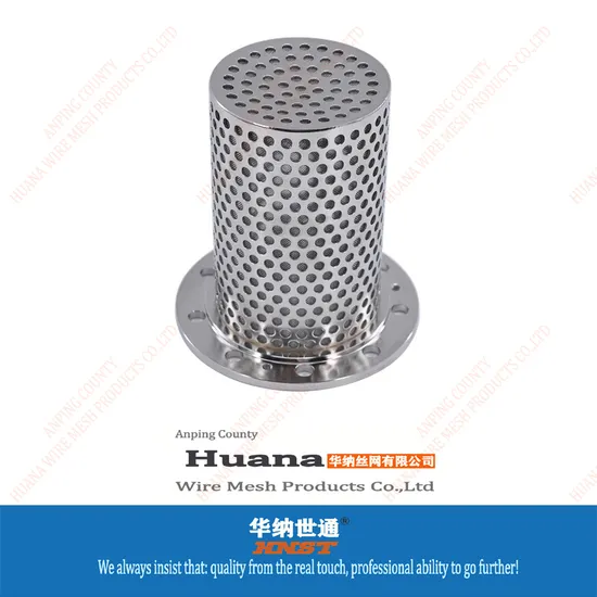 Customized Metal Mesh Stainless Steel 304/316 Cylindrical Perforated Sheet Filters